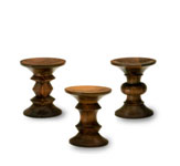 Herman Miller Eames Walnut Stools
