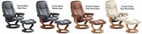 Stressless Batick Leather Black,Caramel and Cream